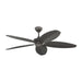 Generation Lighting - 5CUR60BZ - 60"Ceiling Fan - Cruise Outdoor 60 - Bronze