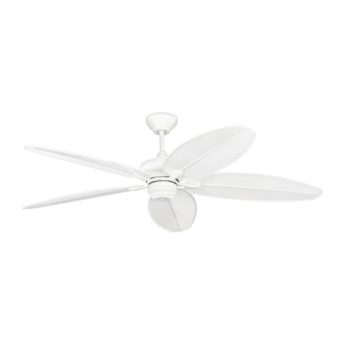 Generation Lighting - 5CUR60WH - 60"Ceiling Fan - Cruise Outdoor 60 - White