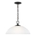 Generation Lighting - 6516501EN3-112 - One Light Pendant - Geary - Midnight Black