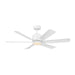Generation Lighting - 6FLSM52RZWD - 52"Ceiling Fan - Flera Smart 52 LED - Matte White