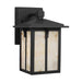Generation Lighting - 8552701CG-12 - One Light Outdoor Wall Lantern - Tomek - Black
