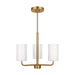 Generation Lighting - GLC1003EN3/SB - Three Light Chandelier - Rhett - Satin Bronze