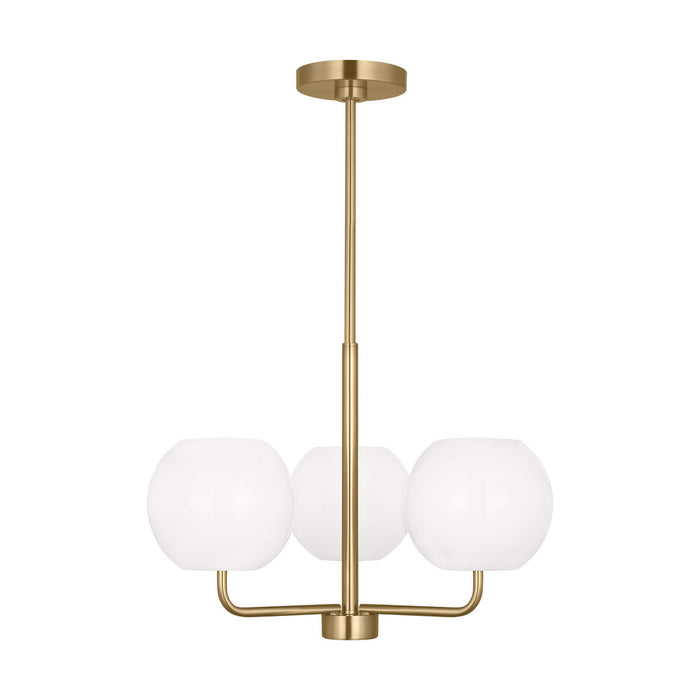 Generation Lighting - GLC1043EN3/SB - Three Light Chandelier - Rory - Satin Bronze