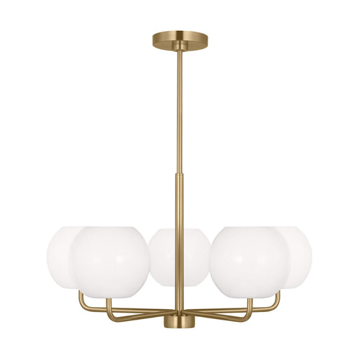 Rory Five Light Chandelier Satin Bronze