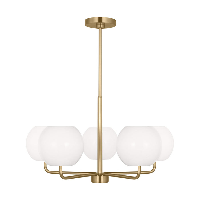 Generation Lighting - GLC1055EN3/SB - Five Light Chandelier - Rory - Satin Bronze