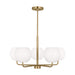 Generation Lighting - GLC1055EN3/SB - Five Light Chandelier - Rory - Satin Bronze