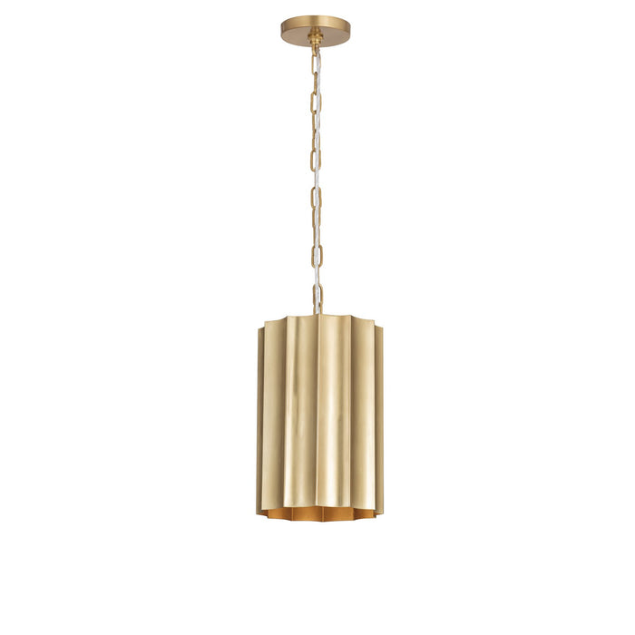 Maxim - 39131WBR - One Light Mini Pendant - Allegra - Weathered Brass