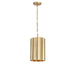 Maxim - 39131WBR - One Light Mini Pendant - Allegra - Weathered Brass