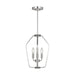 Generation Lighting - GLC1283BS - Three Light Chandelier - Kennan - Brushed Nickel