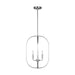 Generation Lighting - GLC1304BS - Four Light Chandelier - Loretto - Brushed Nickel