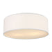 Generation Lighting - GLF1023MWT - Flush Mount - Larson - Matte White