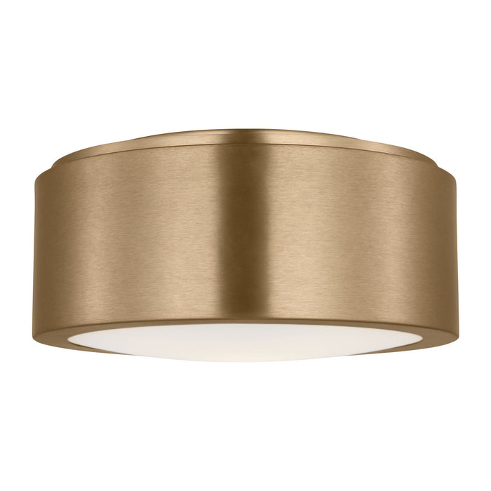 Generation Lighting - GLF1041SB - Flush Mount - Albee - Satin Brass
