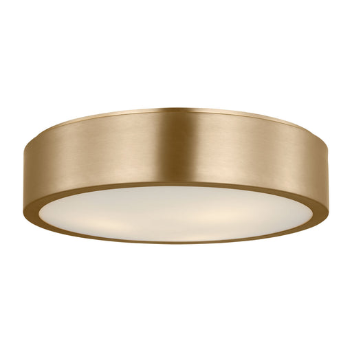 Albee Flush Mount Satin Brass