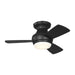 Visual Comfort Fan - 3IKHR32MBKD - 32"Ceiling Fan - Ikon 32 Hugger LED - Midnight Black