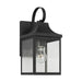 Generation Lighting - GLO1011EN3/TXB - One Light Lantern - Saybrook - Textured Black