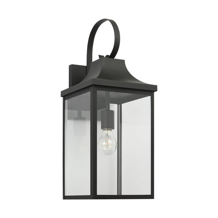 Generation Lighting - GLO1031EN3/TXB - One Light Lantern - Saybrook - Textured Black