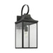Generation Lighting - GLO1031EN3/TXB - One Light Lantern - Saybrook - Textured Black