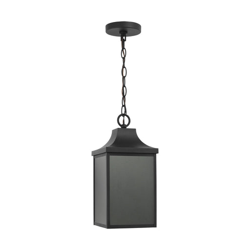 Generation Lighting - GLO1041EN3/TXB - One Light Pendant - Saybrook - Textured Black