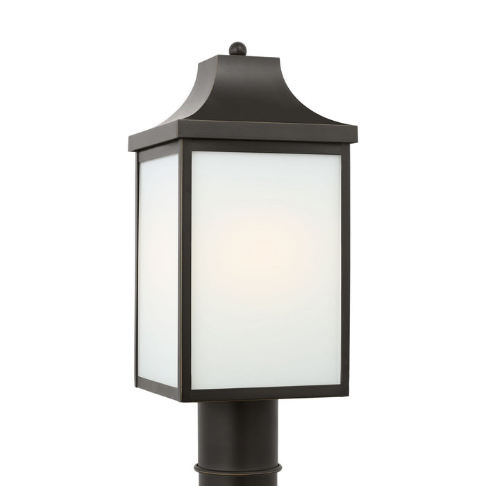 Generation Lighting - GLO1051EN3/ANBZ - One Light Post Lantern - Saybrook - Antique Bronze