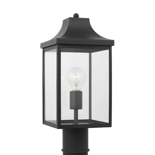 Generation Lighting - GLO1051EN3/TXB - One Light Post Lantern - Saybrook - Textured Black