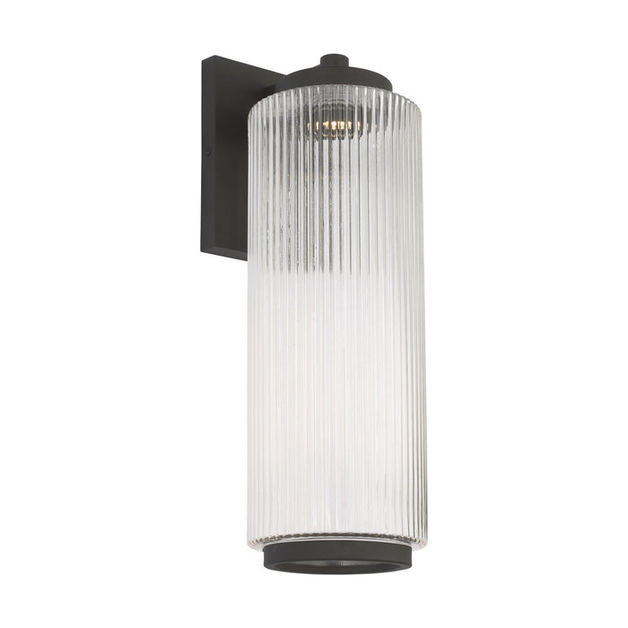 Generation Lighting - GLO1081DL-TXB - One Light Outdoor Wall Lantern - Ronde - Textured Black