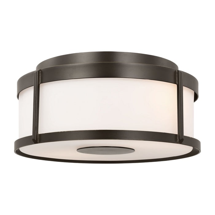 Generation Lighting - GLO1132OE-ANBZ - Flush Mount - Luning - Antique Bronze