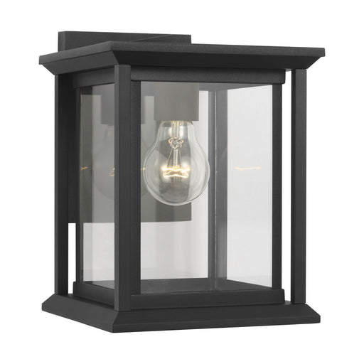 Audley Lantern Textured Black