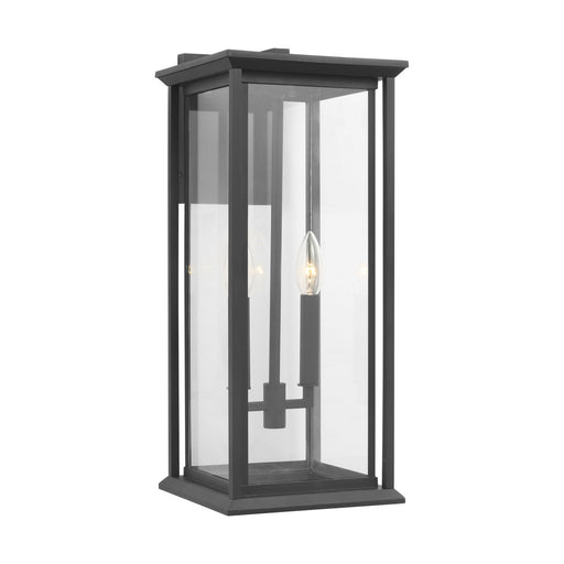 Audley Lantern Textured Black