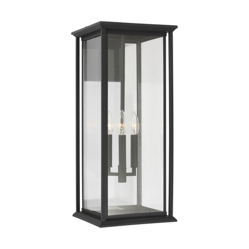 Audley Lantern Textured Black