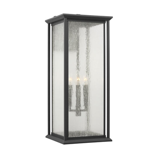 Audley Lantern Textured Black