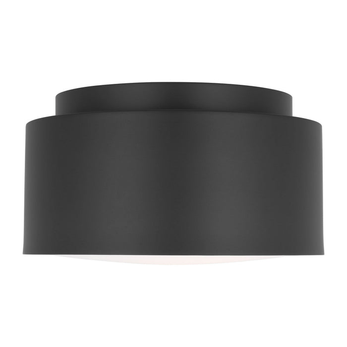 Visual Comfort Studio - DJF1051MBK - One Light Flush Mount - Dartmore - Midnight Black