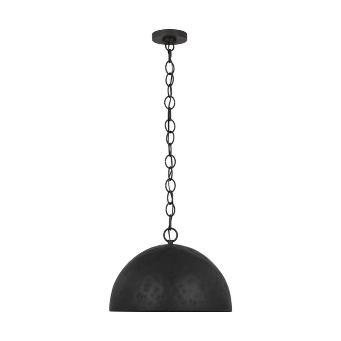 Visual Comfort Studio - EP1251AI - One Light Pendant - Whare - Aged Iron