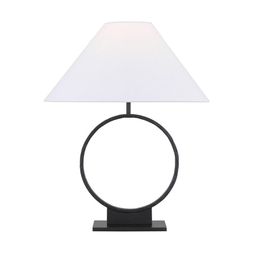 Orion One Light Table Lamp Aged Iron