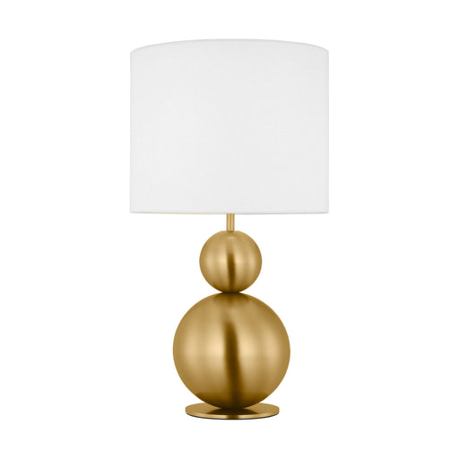Suki One Light Table Lamp Burnished Brass