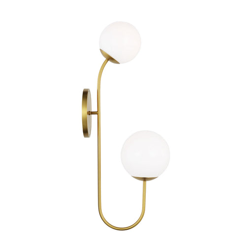 Noemie LED Wall Sconce Burnished Brass