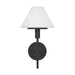 Generation Lighting - GLW1011MBK - Wall Sconce - Mendota - Midnight Black