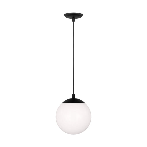 Leo - Hanging Globe One Light Pendant Midnight Black