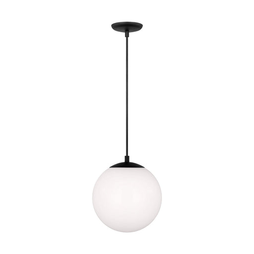 Leo - Hanging Globe One Light Pendant Midnight Black