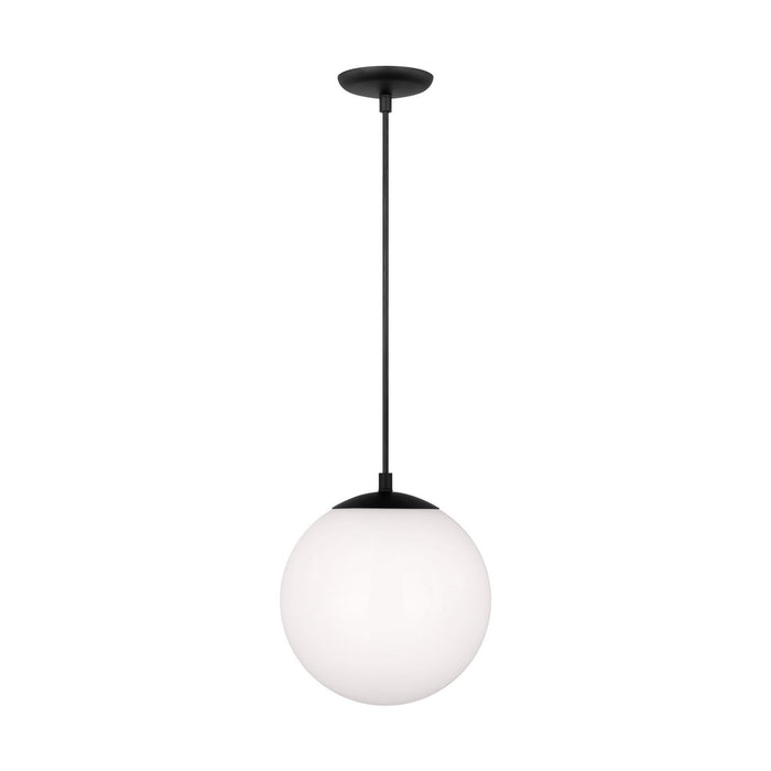 Visual Comfort Studio - 6020-112 - One Light Pendant - Leo - Hanging Globe - Midnight Black