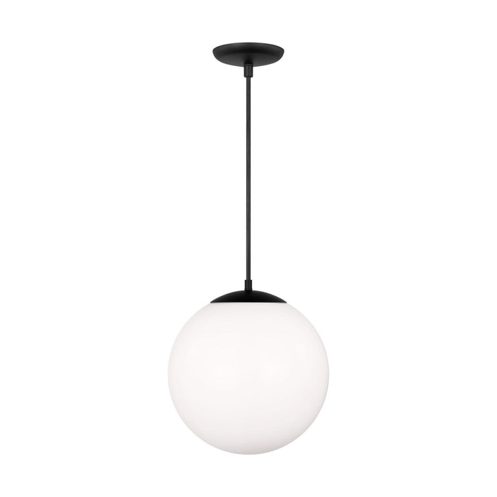 Visual Comfort Studio - 6024EN3-112 - One Light Pendant - Leo - Hanging Globe - Midnight Black