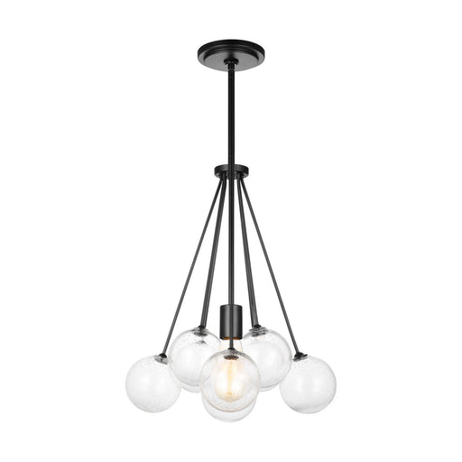 Visual Comfort Studio - 6514301-112 - One Light Pendant - Bronzeville - Midnight Black
