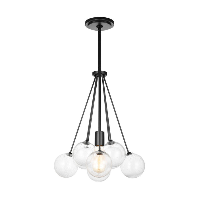 Visual Comfort Studio - 6514301-112 - One Light Pendant - Bronzeville - Midnight Black