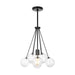 Visual Comfort Studio - 6514301-112 - One Light Pendant - Bronzeville - Midnight Black