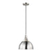 Visual Comfort Studio - 6524201EN3-962 - One Light Pendant - Rockland - Brushed Nickel