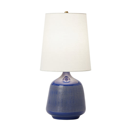 Ornella One Light Table Lamp Blue Celadon