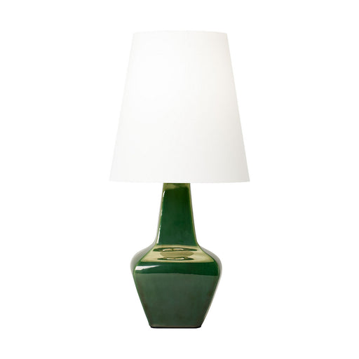 Diogo One Light Table Lamp Green