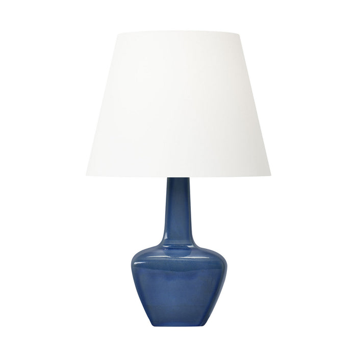 Visual Comfort Studio - AET1161BAC1 - One Light Table Lamp - Diogo - Blue Anglia Crackle