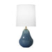 Visual Comfort Studio - AET1191BAC1 - One Light Table Lamp - Ulla - Blue Anglia Crackle