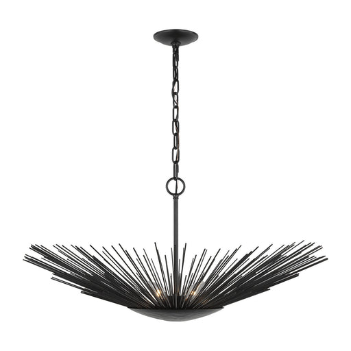 Visual Comfort Studio - AP1084AI - One Light Pendant - Helios - Aged Iron