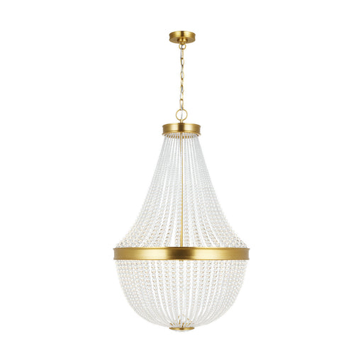 Summerhill 12 Light Chandelier Burnished Brass